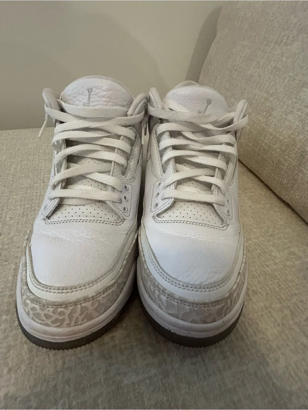 2018 Air Jordan 3 retro pure white